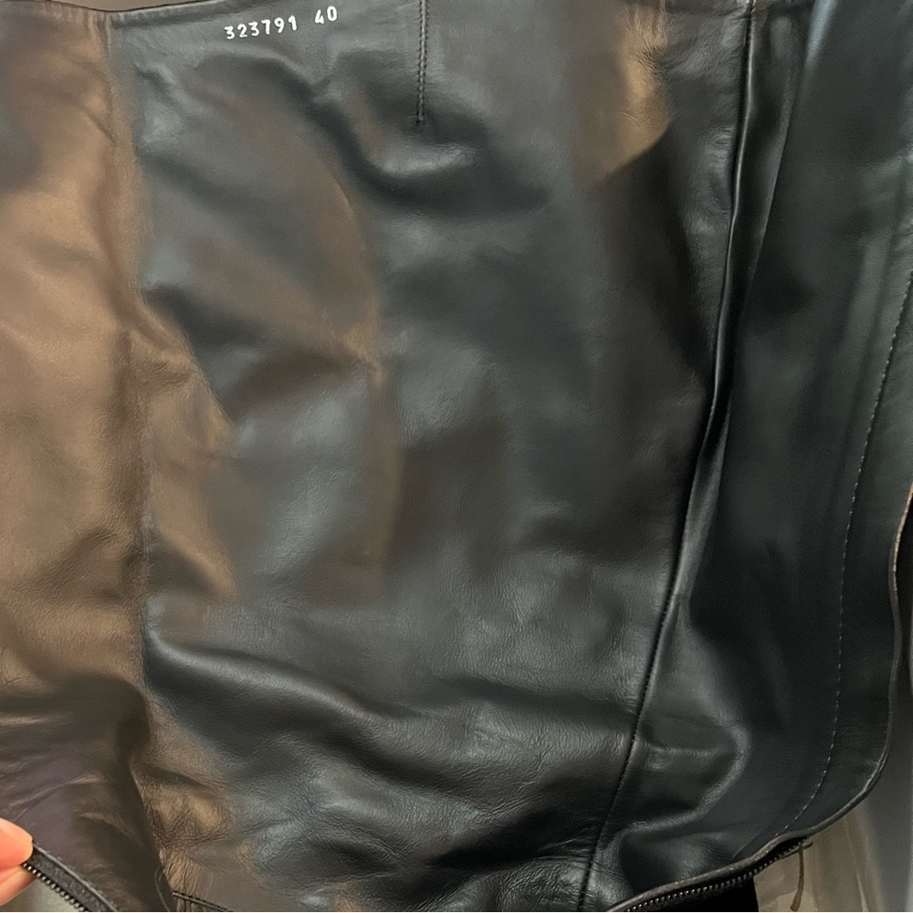 Gucci Meguro Black Suede Luxury Tall Winter Snow Zip Bike Riding Boot Size 10 - Picture 13 of 14